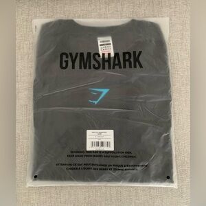 NEW Gymshark Onyx 5.0 Seamless Muscle Fit T-shirt Black/Onyx Grey Size XL Men’s